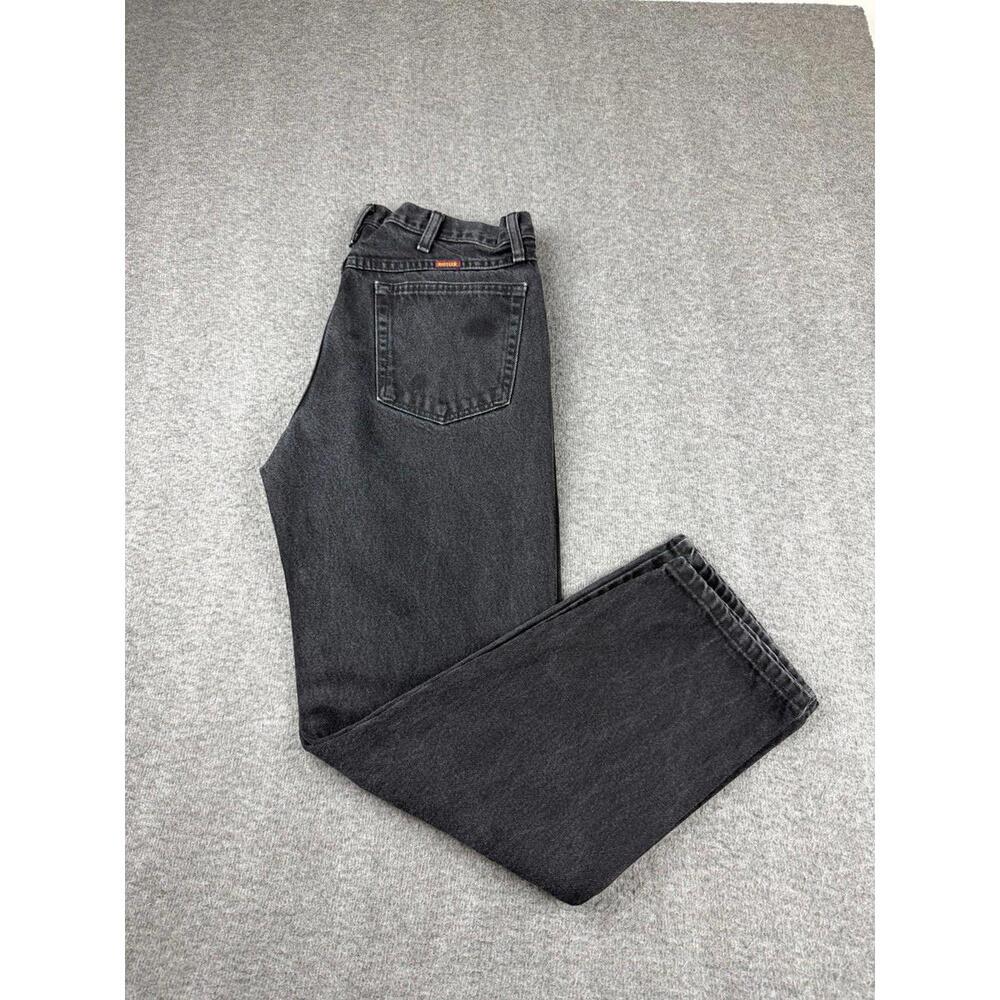 Rustler Women's Jeans Black Size 34x29 Straight‎ Denim